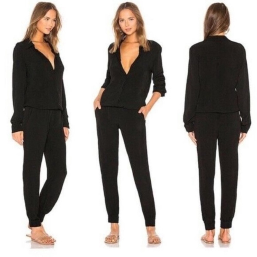 Monrow black jumpsuit
